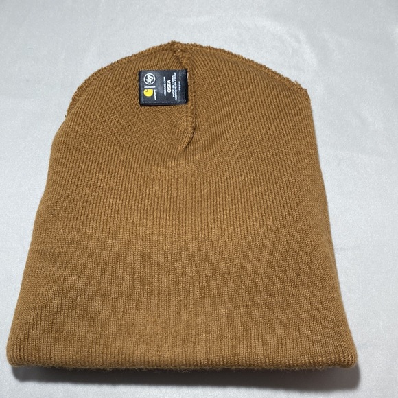 Men’s Baltimore Ravens Carhartt Brown NFL Beanie.  Adult One Size - Picture 5 of 8
